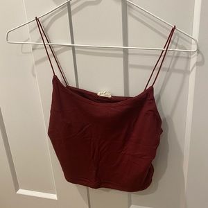 pinkish/purple garage tank